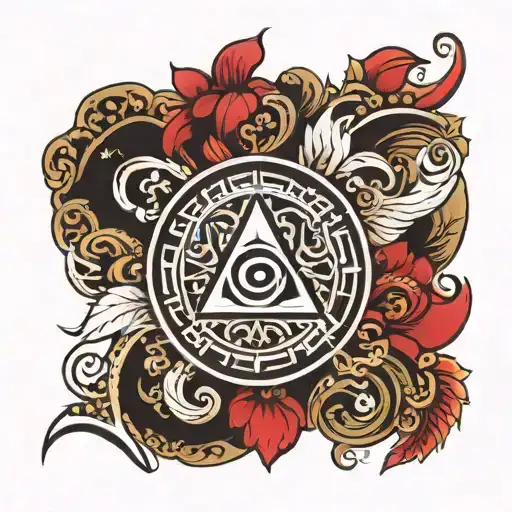 Anta Asti Prarambha Symbol Surrounded