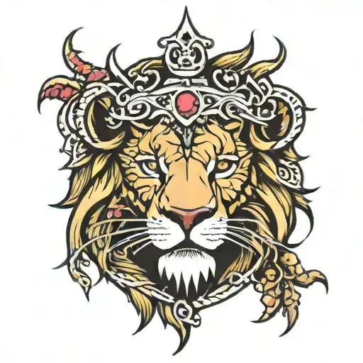 Lion Crown Of Thorns