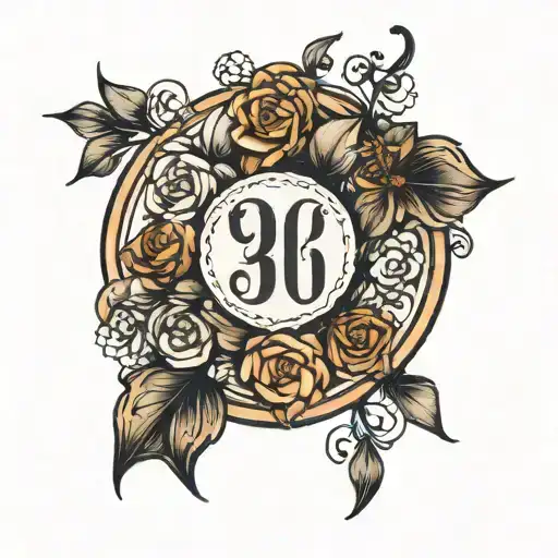 Date In Circular Shape