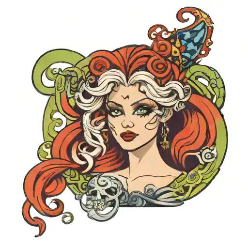Harley Queen Medusa