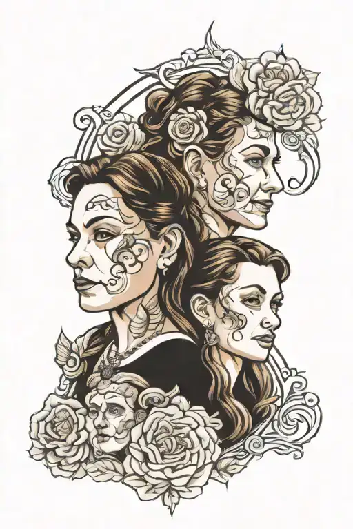 Portrait Demonstrating My Family