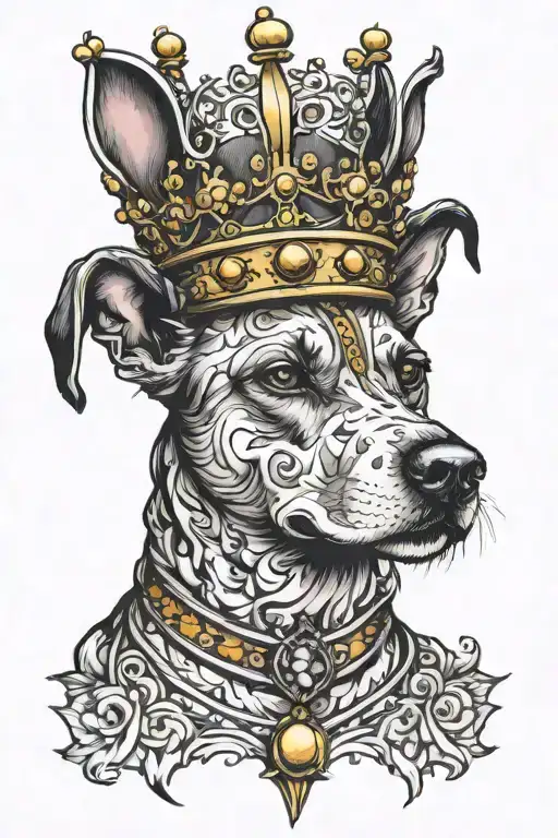 Dog King Crown