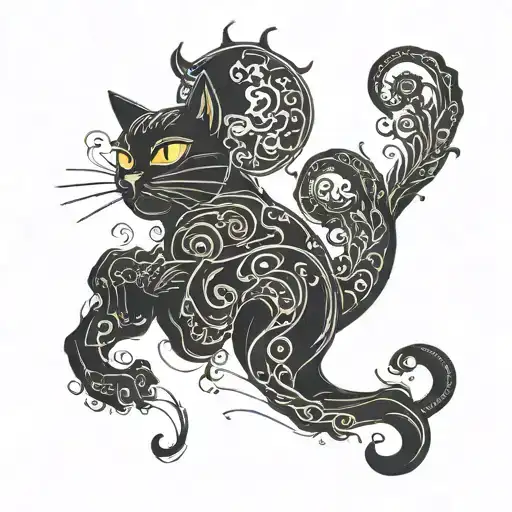 Black Cat Called Shadow