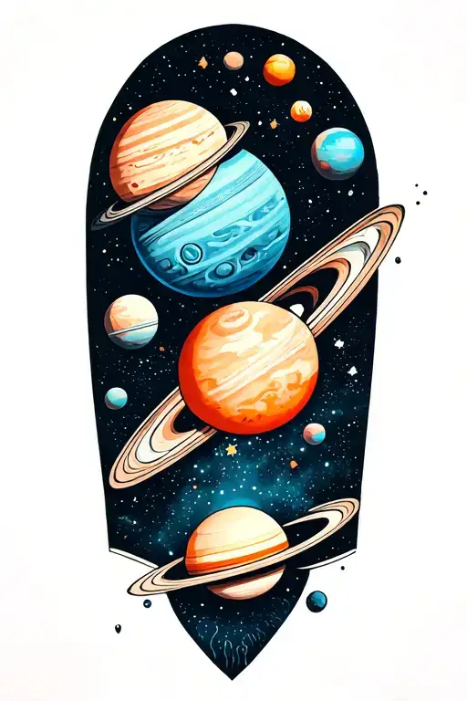 Hooneycomb And Planets