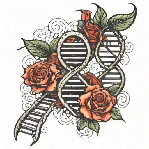 Dna And Roses