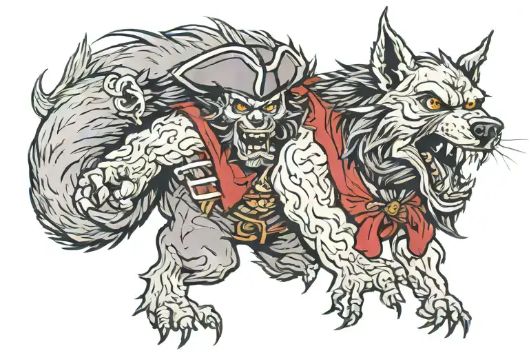 Pirate Werewolf