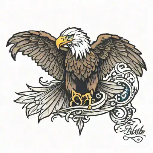 Bald Eagle And Americ