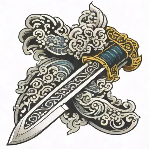 Japanese Sword Handle