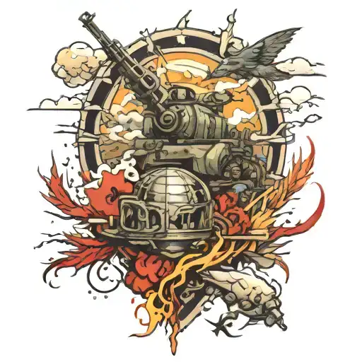 Military Battle Field