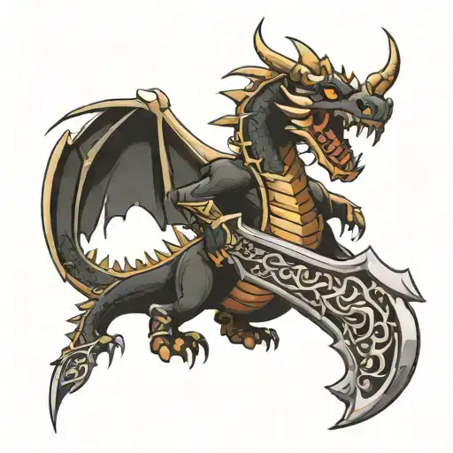 Runescape Dragon Scimitar