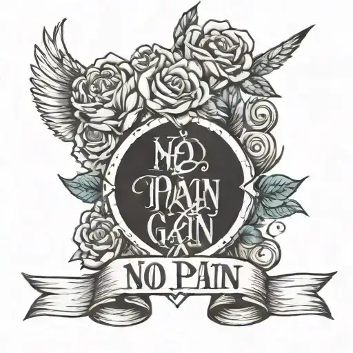 No Pain No Gain I Love You More Than Yesterday