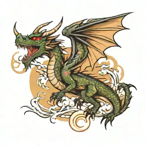 Dragon Flying