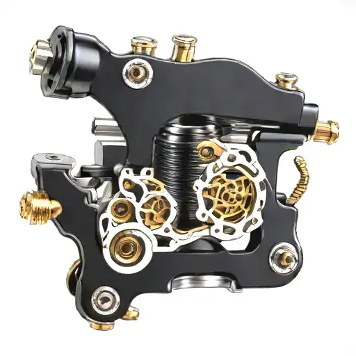Coil Tattoo Machine Gun