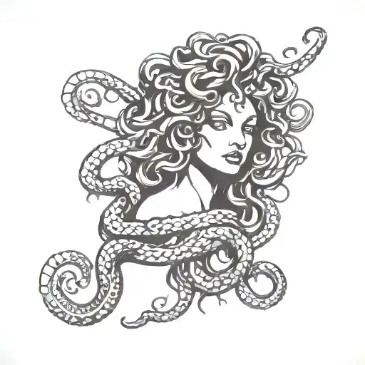 Medusa Tattoo Small Or Medium