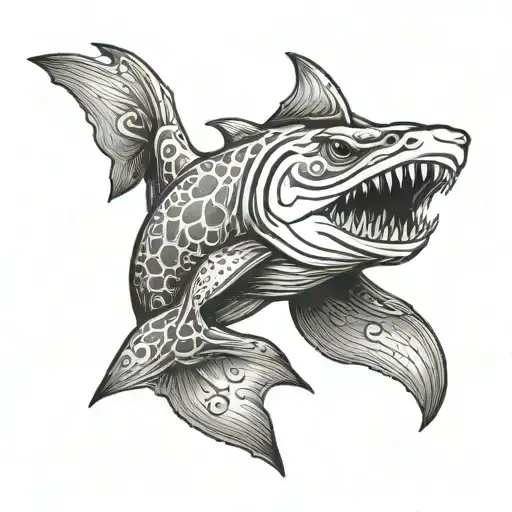 Trad Design Of Nurse Shark