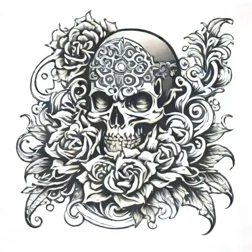 Cover Tatto To Cover Old One Side