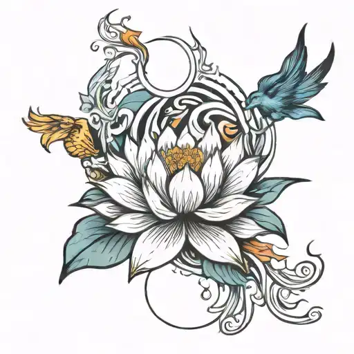 Lotus And Phoenix Rising She Did