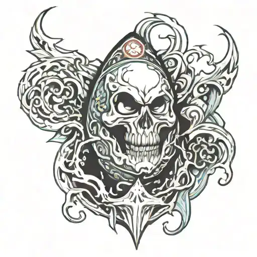 Create A Tattoo Design In Reference To Berserk Manga's Behelit Egg And Mark Of Sacrifice