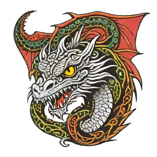 New Zealand Wales Dragon Kiwi Fearn