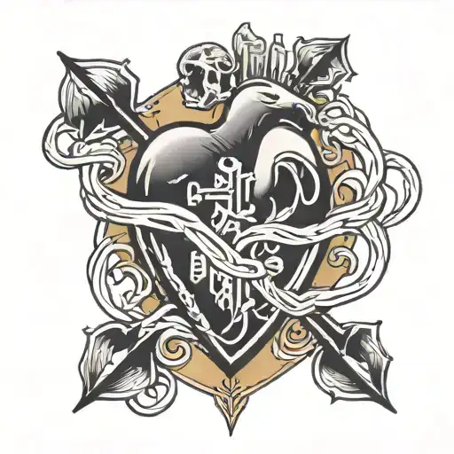 Aidan And Heartbeat Line Intertwined