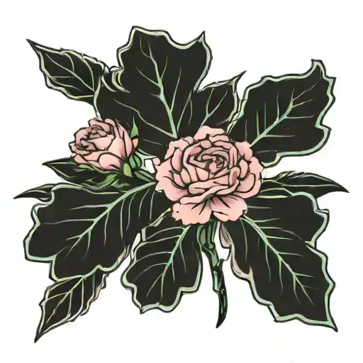 Carnation And Baby Breaths