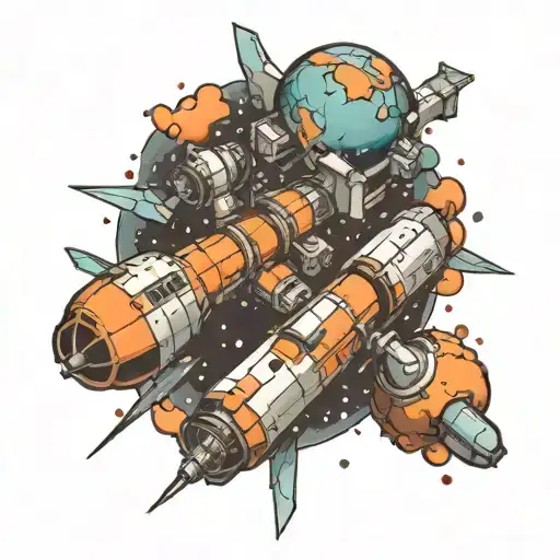 Crumbled Space Station