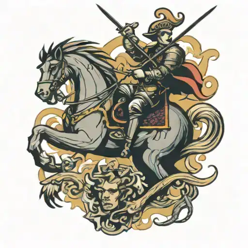 Saint George Killing The Dragon