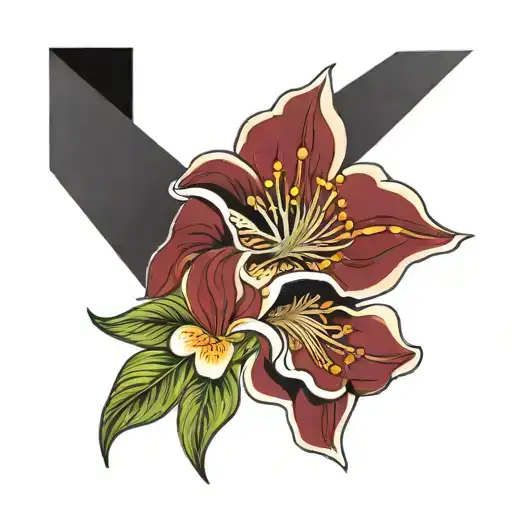 August January Birth Flower Wrist Wrap