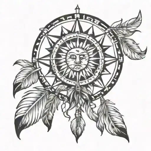 Filipino Sun Dream Catcher