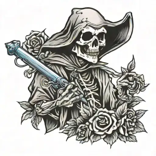 Type 1 Diabetes Reaper Syringe