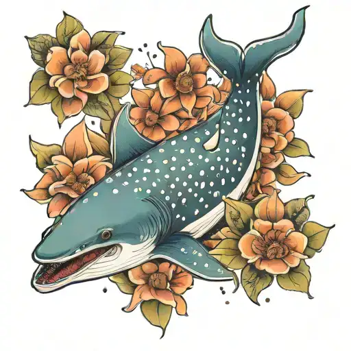 Whale Shark Flowers