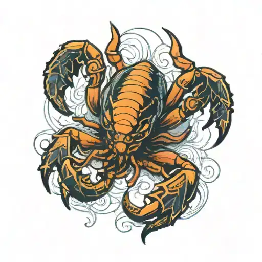 Winston With A Scorpion