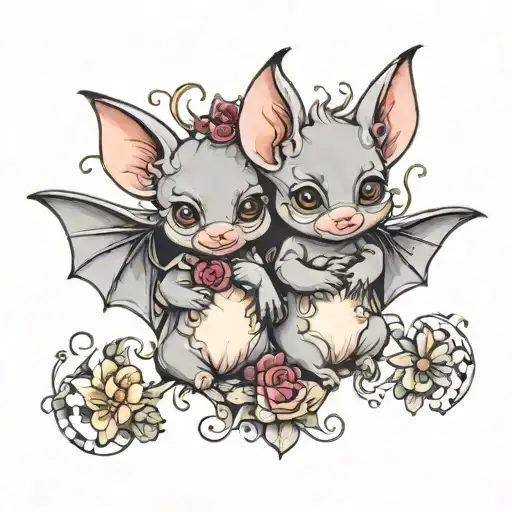 Cute Baby Bats