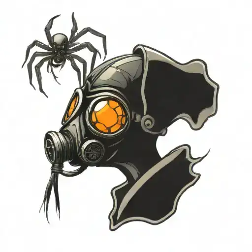 Gas Mask Spider