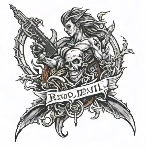 Make A Tattoo Based On The Resident Evil Games