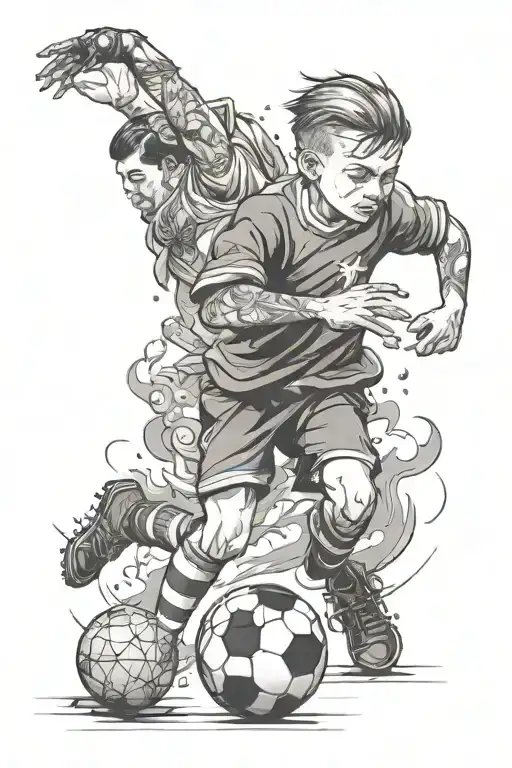 Football Child Playing