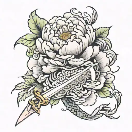 Dragon Sword Peony