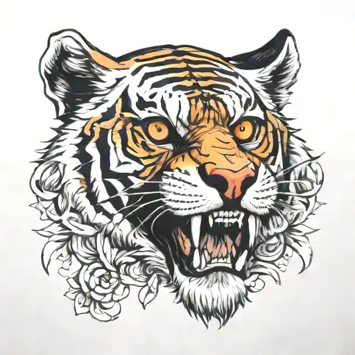 Illuminati Tiger Skull