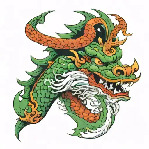 Head Of Jade Dragon