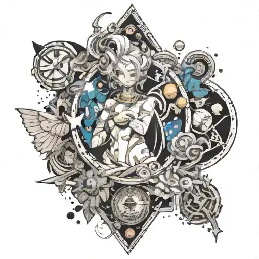 Combine Elements From Different Anime Series Into A Unique Collage