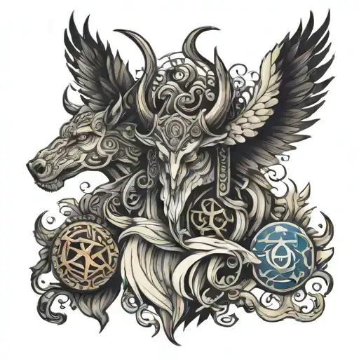 Norse Mythology Combining Supernatural Styles