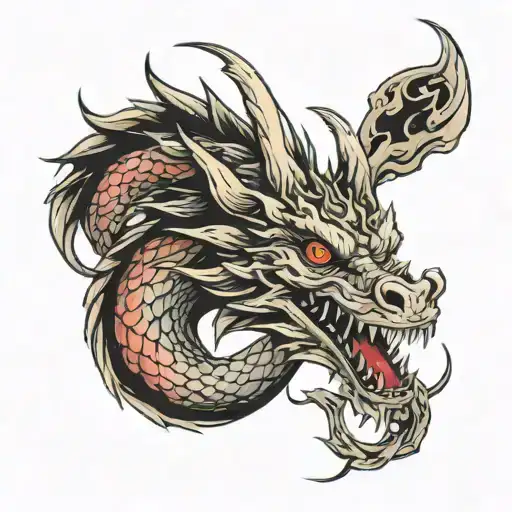 Dragon Head At The Bottom