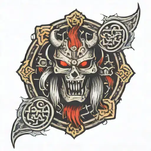 Berserker Armor In An Ouroborous Wrist Band With An Infinity Symbol Wrist Up