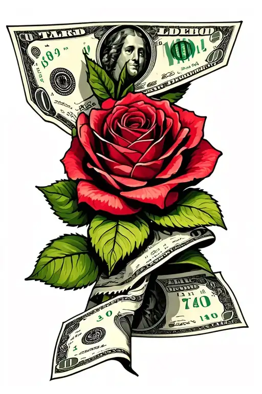 Obsessed With Money Rose Intertwined