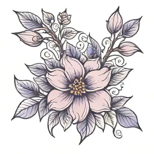 Purple Pretty Flowers