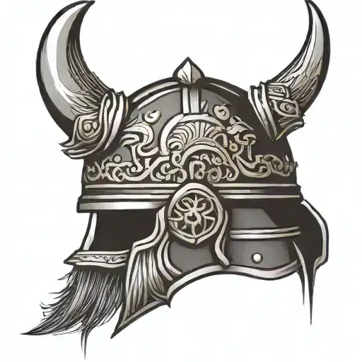 Dark Viking Helmet For Side Le