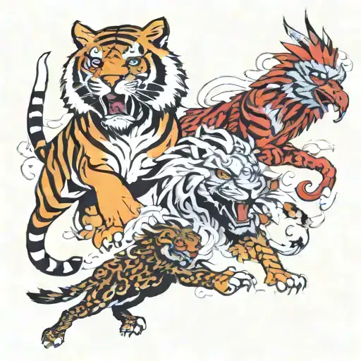 Tiger Chase Eagle Chase Chase