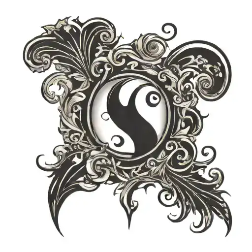 Gothic Semi Colon Mental Health Awareness