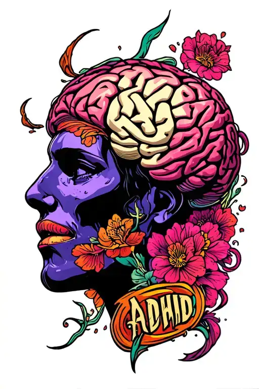 Adhd Brain Struggle