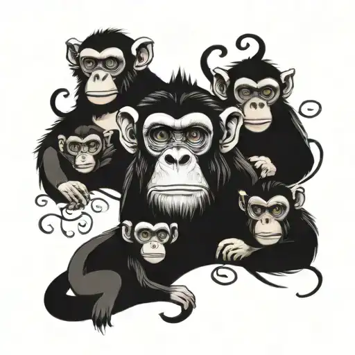 Monkey Family